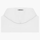 Fear of God Essentials 3D Silicon Applique Full Zip Up Hoodie White