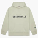 Fear Of God Essentials 3d Silicon Applique Pullover Hoodie Alfalfa Sage