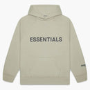 Fear Of God Essentials 3d Silicon Applique Pullover Hoodie Moss