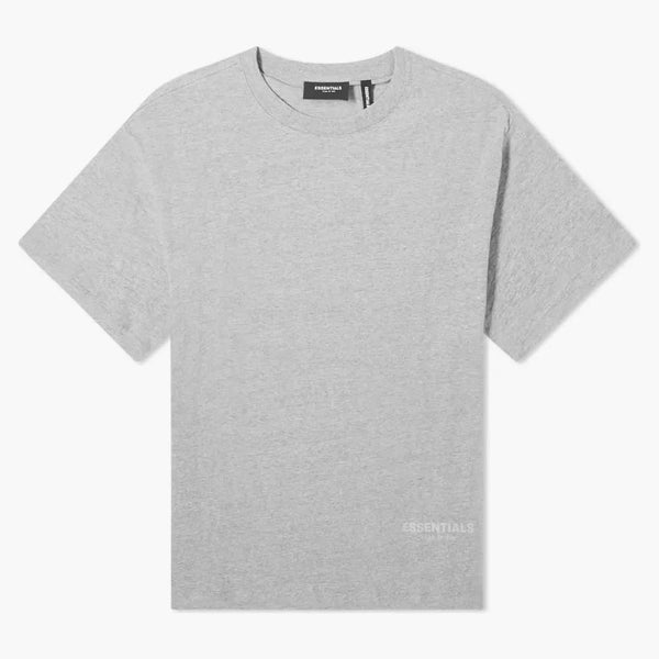 Fear Of God Essentials 3m Logo Boxy T-shirt Dark Heather Grey/black