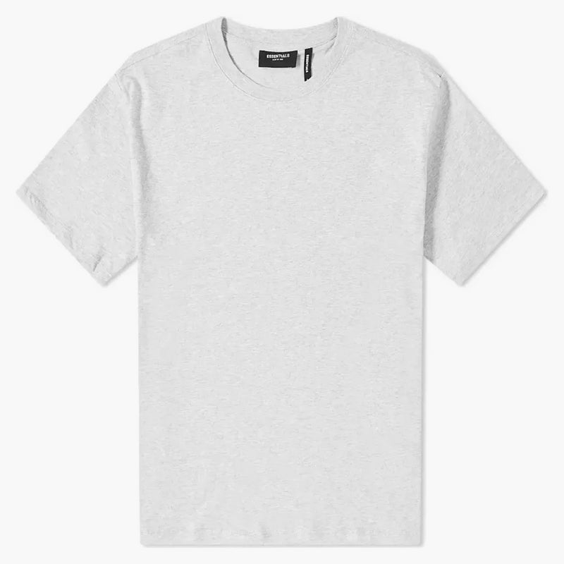 Fear Of God Essentials 3m Logo Boxy T-shirt Light Heather Grey/black