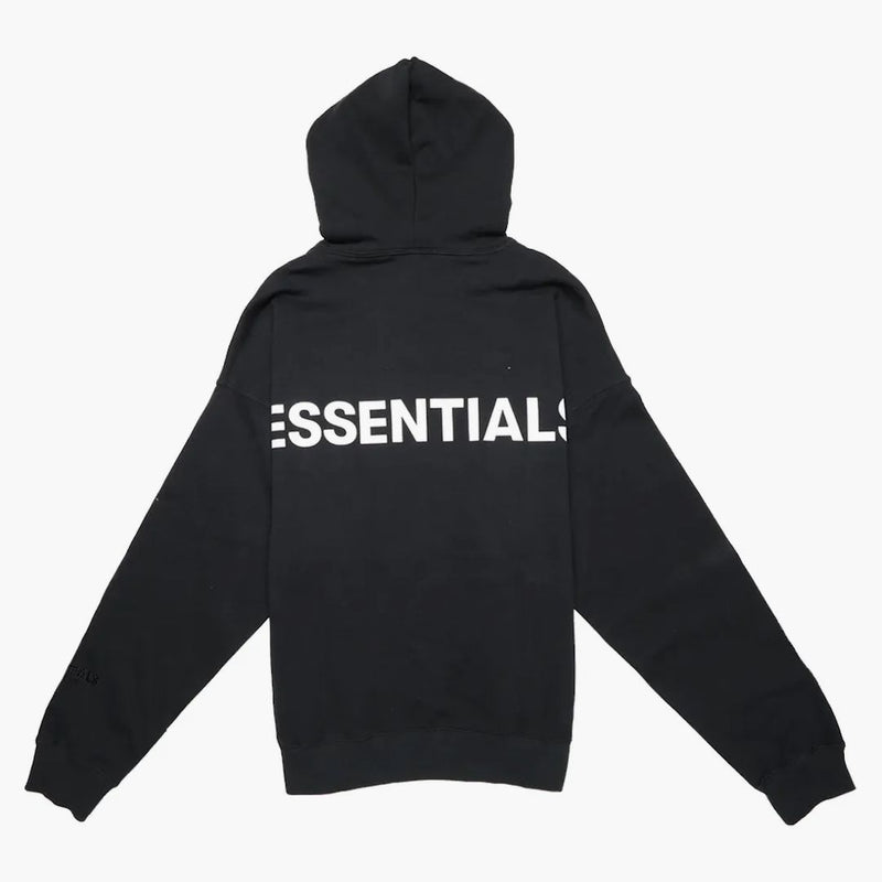 Paura di God Essentials 3M Logo Pullover Pullover con cappuccio nero/nero