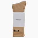 Fear of God Essentials Front Logo Crew Socks Khaki