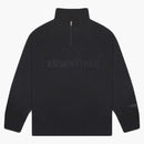 Fear Of God Essentials Half Zip Pullover Sweater Dark Slate/stretch Limo/black