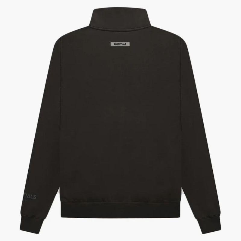 Paura di Dio Essentials Half e mezza maglione per pullover zip nero