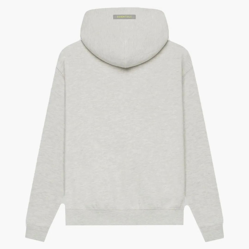 Strach przed Bogiem Essentials Kids Pull-Over Bluza z kapturem w Heather / Light Heather płatki owsiane