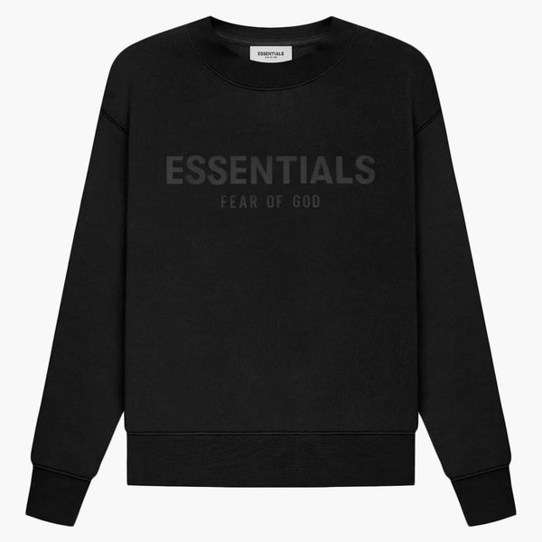 Paura di Dio Essentials Kids Calline-Over CreWneck Black/Stretch Limo