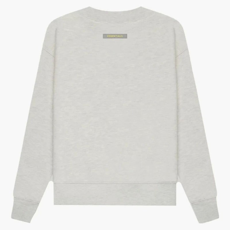 Paura di Dio Essentials Kids pulle-over CreWneck A farina d'avena/farina d'avena leggera di farina d'avena