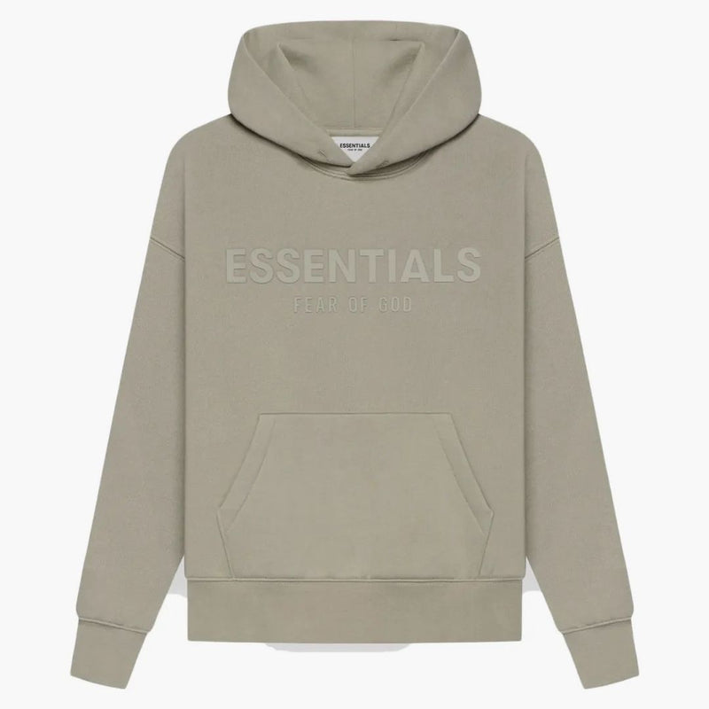Fear Of God Essentials Kids Pull-over Hoodie Moss/goat