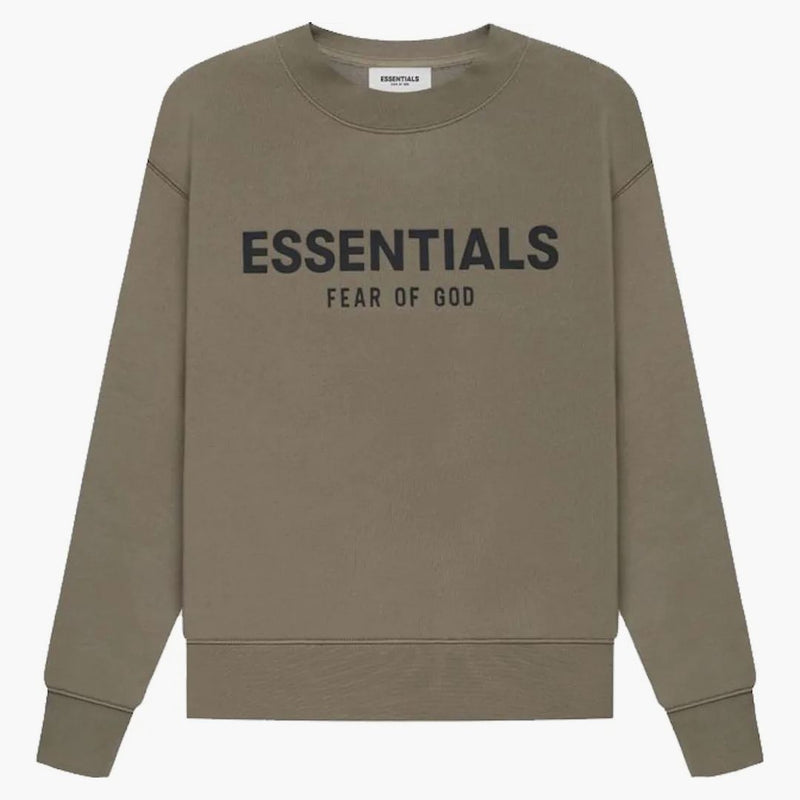 Paura di Dio Essenziale per bambini Pullover Crewneck Taupe