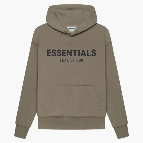 Paura di Dio Essenziale per bambini Pullover Hoodie Taupe