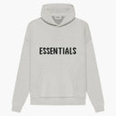 Fear Of God Essentials Knit Pullover Hoodie (ss21) Light Heather Oatmeal