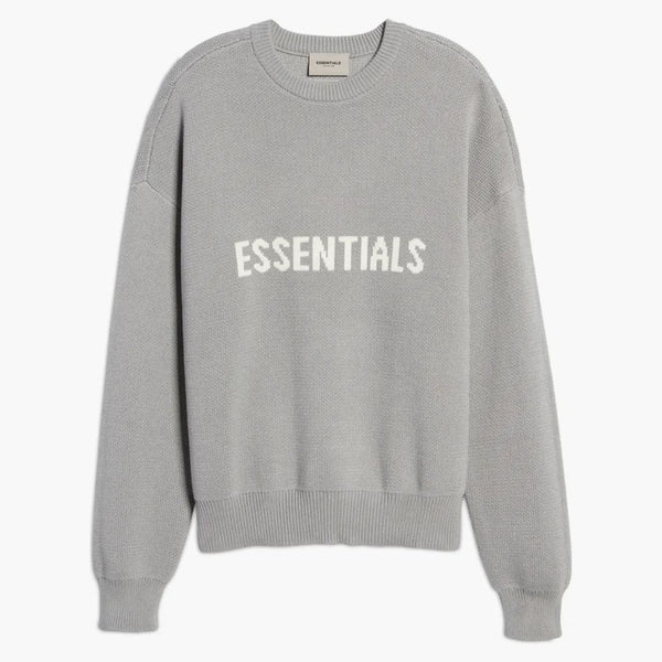 Fear of God Essentials Knit Sweater Cement/Pebble