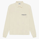 Fear Of God Essentials Long Sleeve French Terry Polo Buttercream