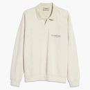 Fear of God Essentials Long Sleeve French Terry Polo Stone/Oat