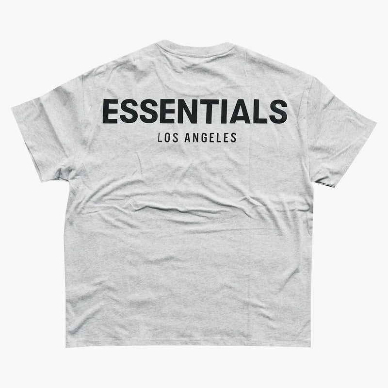 Paura di God Essentials Los Angeles 3M T-shirt Boxy Grey