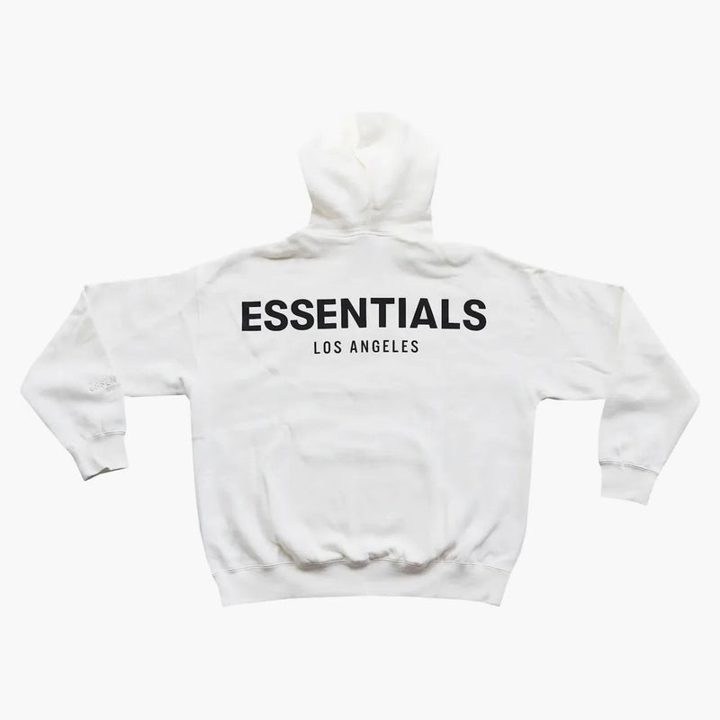 Paura di God Essentials Los Angeles 3M maglione con cappuccio bianco