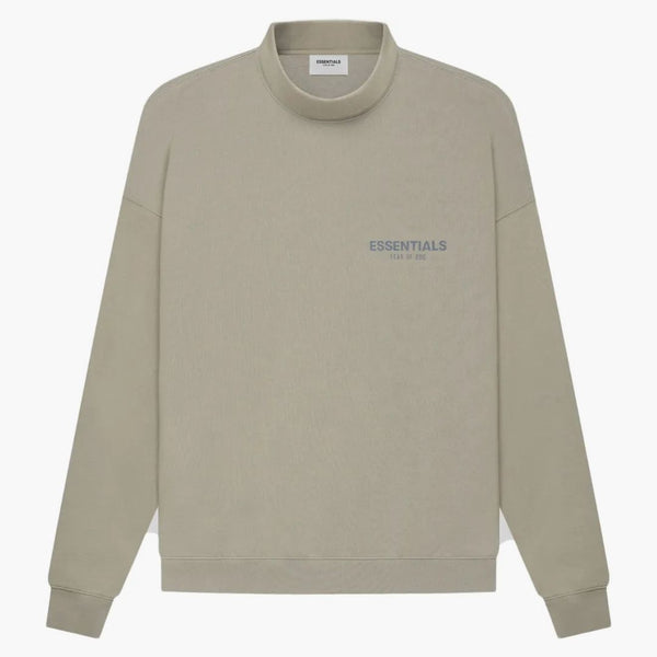 Fear of God Essentials Mock Neck Sweater Moss/Goat