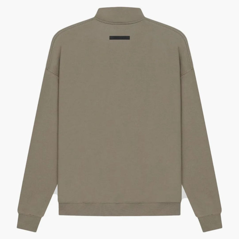 Fear of God Essentials Mock Neck Sweater Taupe