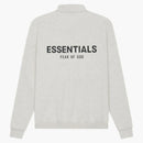 Fear of God Essential Mockneck Half Zip Light Heather OaTMeal