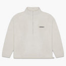 Fear of God Essentials Polar Fleece Half-Zip Sweater Oatmeal Heather