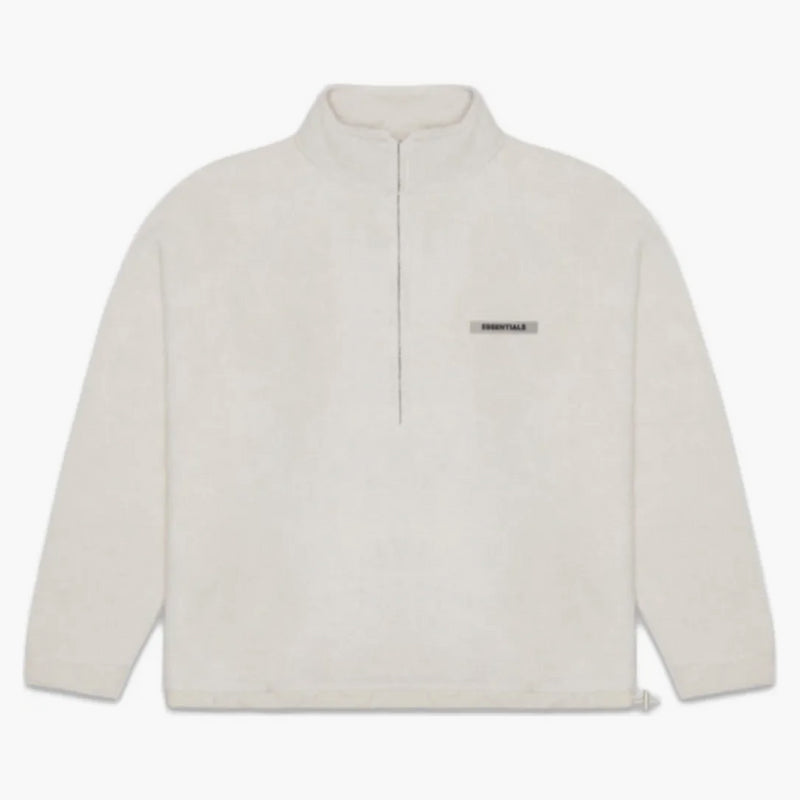 Strach z Boha Essentials Polar Fleece Half-Zip svetr vločky