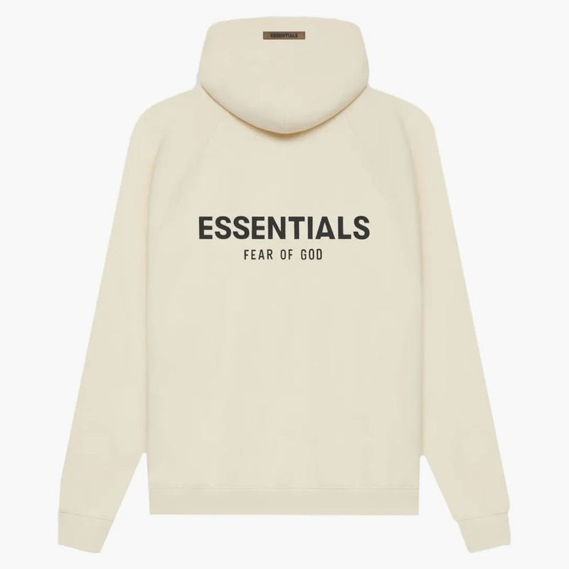 Fear Of God Essentials Pull-over Hoodie (ss21) Cream/buttercream