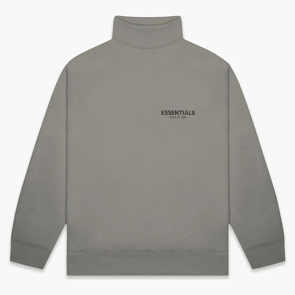 Paura di Dio Essentials Pull-over Mockneck Sweatshirt Cement