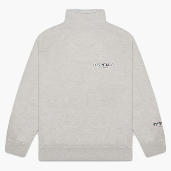 Paura di Dio Essentials Pull-over Mockneck Sweatshirt A farina d'avena