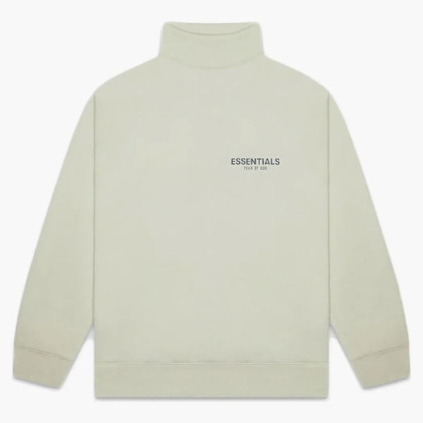 Paura di Dio Essentials Pull-over Mockneck Sweatshirt Alfalfa Sage