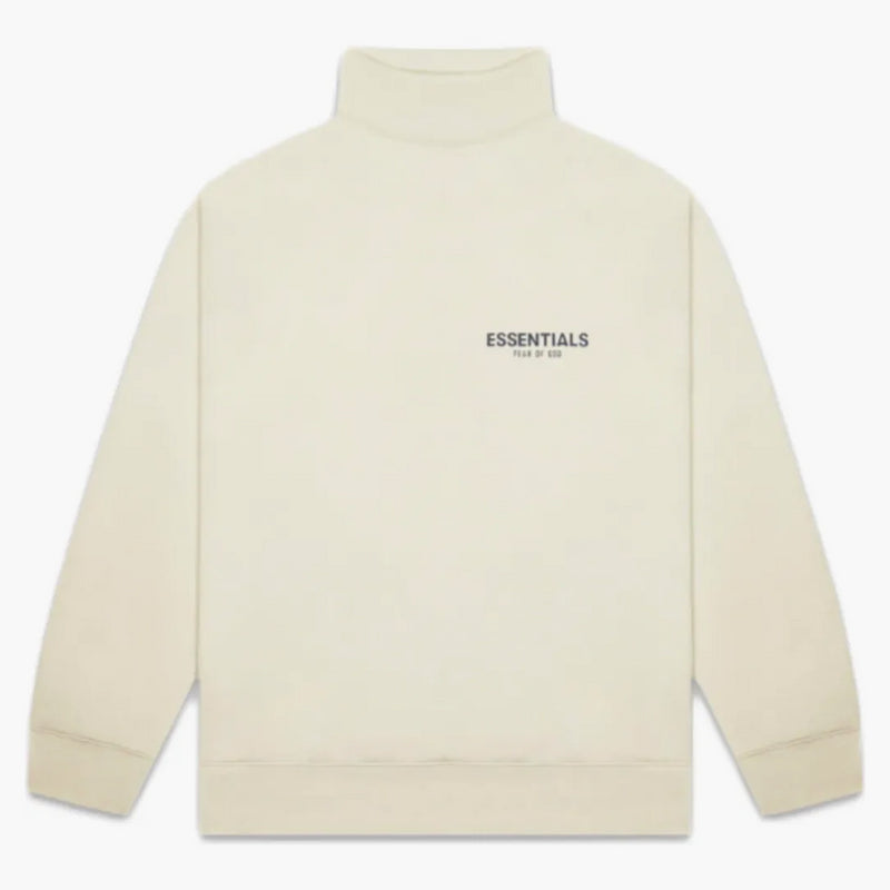 Paura di Dio Essentials Pull-over Mockneck Spetshirt Cream