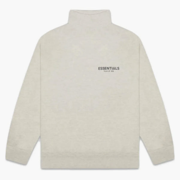 Paura di Dio Essentials Pull-over Mockneck Sweatshirt Feat Meather Heather