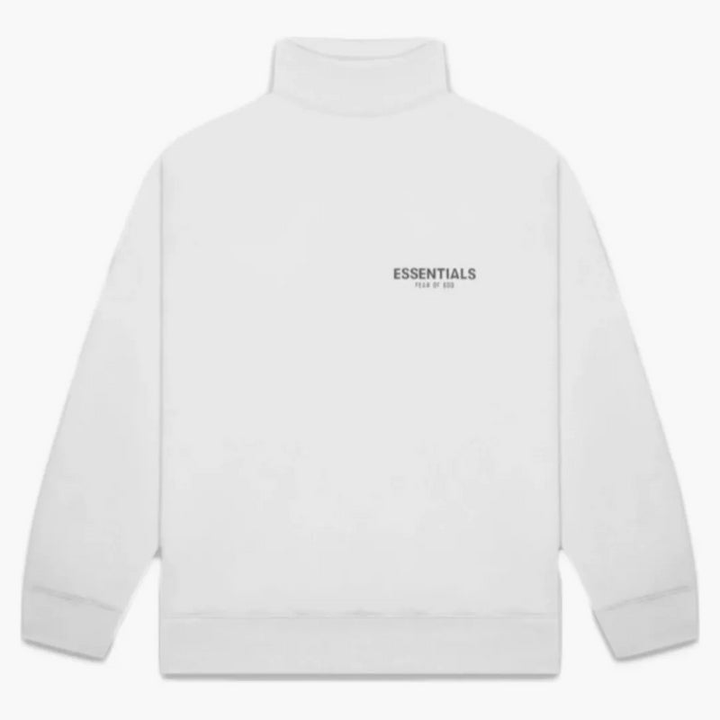 Paura di Dio Essentials Pull-over Mockneck Sweatshirt White