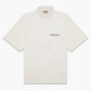 Fear of God Essentials Short Sleeve Boxy Polo Oatmeal/OatMeal Heather/Light Heather OaTMeal