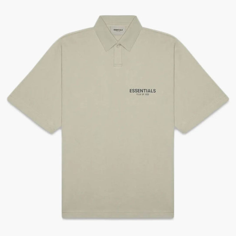 Strach z Boha Essentials krátký rukáv boxy polo Moss