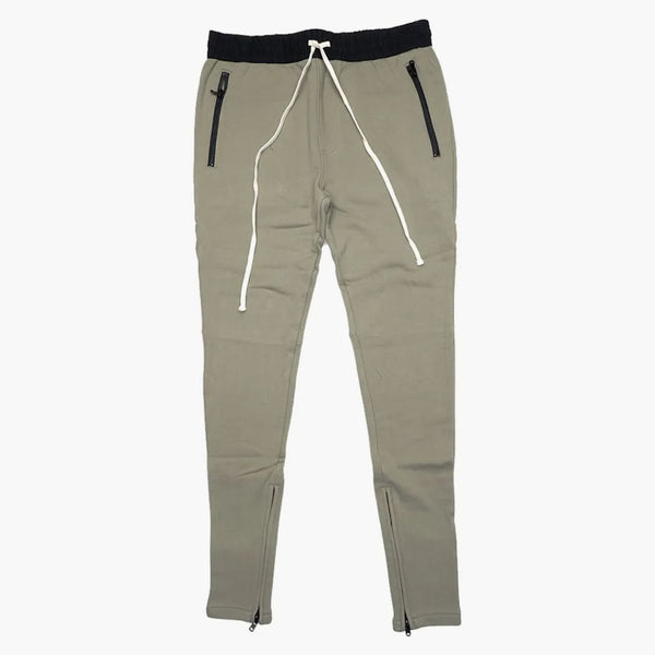 Paura di Dio Essentials pantaloni che corse argento saggio