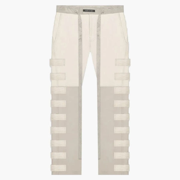 Fear of God Leather Nylon Tactical Pant Bone