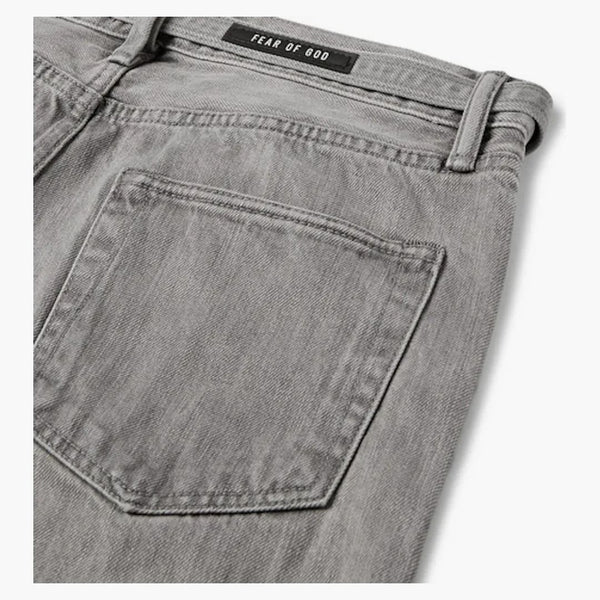 Fear of God Relaxed Fit Denim Jeans God Gray