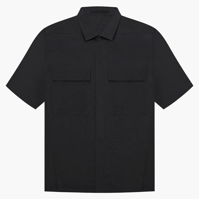 Fear Of God Seventh Collection Short Sleeve Crepe Shirt Black