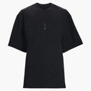 Fear of God Short Sleeve Half Zip T-Shirt Vintage Black