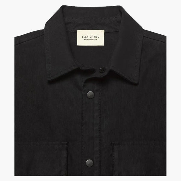 Fear of God Vintage Corduroy Shirt Jacket Black