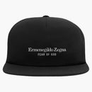 Fear Of God X Ermenegildo Zegna Cotton Baseball Hat Black