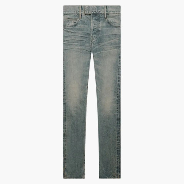 Fear of God X Ermenegildo Zegna Cotton Denim Jeans Light Blue