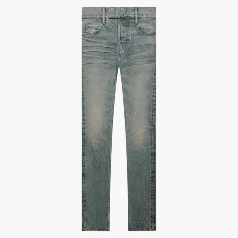 Fear of God X Ermenegildo Zegna Cotton Denim Jeans Light Blue