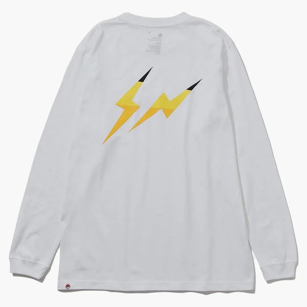 Fragment X Pokemon Pikachu Thunderbolt Project X Sequence Miyashita Park l/s tee vit