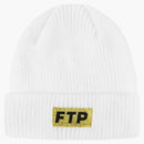 FTP 10 -letnia czapka logo biała