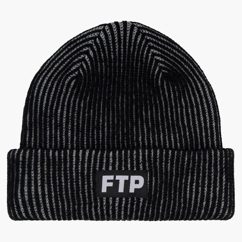 2-toniowa czapka logo FTP Czarna