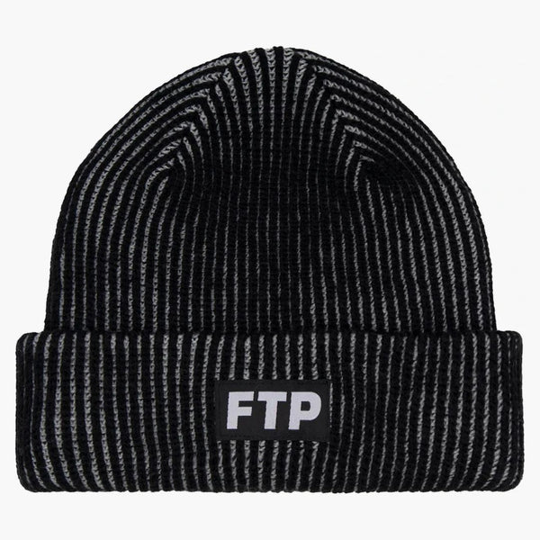 2-toniowa czapka logo FTP Czarna