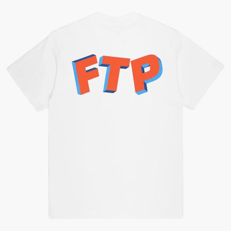 FTP 3D Logo Tea White White