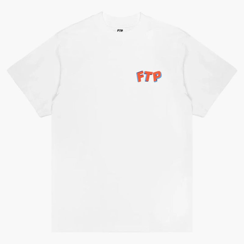 FTP 3D Logo Tea White White